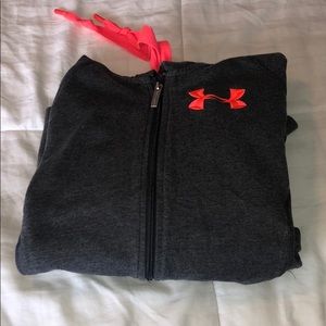 Under armour zip up